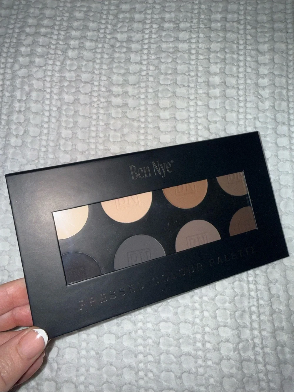 Ben Nye NEW eyeshadow pallete pressed color vanilla nudes smoky essential